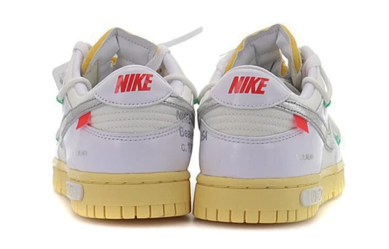 Nike Dunk Anti-Slip Wear-Resistant Low-Top Skateboard Shoes Women's White Brown FZ5065-111(Team400-卡皮巴拉女款黄简)