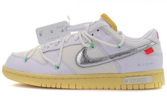 Кроссовки Nike Dunk Low Off-White Lot 1 DM1602-127