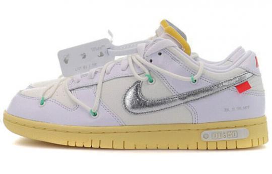 Кроссовки Nike Dunk Low Off-White Lot 1 DM1602-127