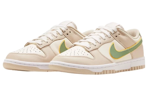 Для треккинга Nike Dunk Low Pale Ivory Oil Green Women's FQ6869-131