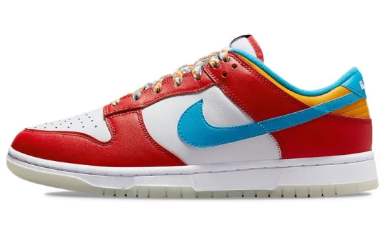 Для треккинга Nike Dunk Low Qs LeBron James Fruity Pebbles DH8009-600