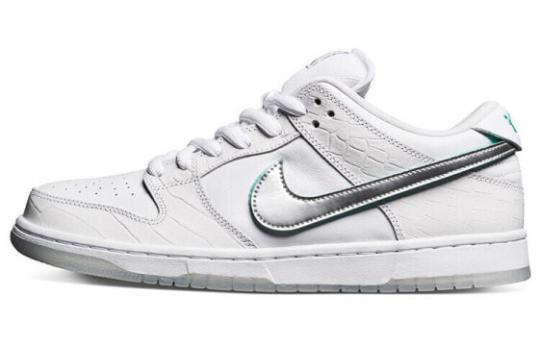 Кроссовки Nike Sb Dunk Low Diamond Supply Co. White Diamond BV1310-100