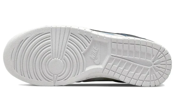 Nike Dunk Moonlit Blue Wave Walk Anti Slip Wear Resistant Low Top Skateboard Shoes Unisex Sky Blue HF5441-105（Team626-月下碧波行）