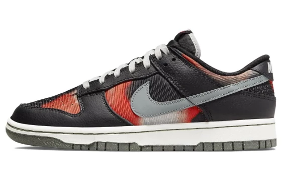 Для треккинга Nike Dunk Low Graffiti Black Red DM0108-001