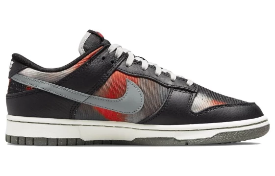 Для треккинга Nike Dunk Low Graffiti Black Red DM0108-001