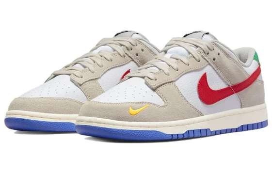 Для треккинга Nike Dunk Low Light Iron Ore Red Blue DV3497-001