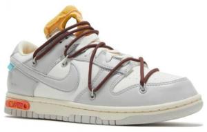 Кроссовки Nike Dunk Low Off-White Lot 46 DM1602-102