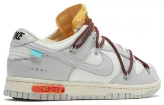 Кроссовки Nike Dunk Low Off-White Lot 46 DM1602-102