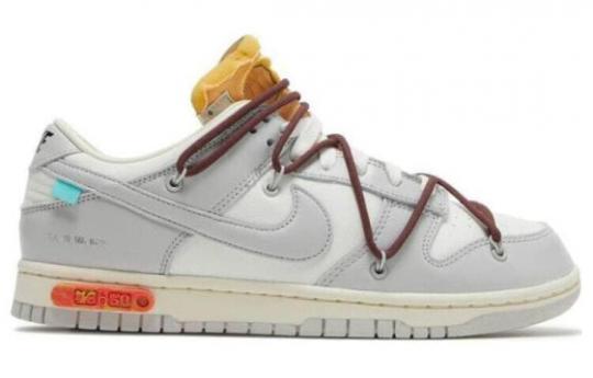 Кроссовки Nike Dunk Low Off-White Lot 46 DM1602-102