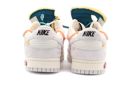 Для треккинга Nike Dunk Low Off White Lot 19 DJ0950-119