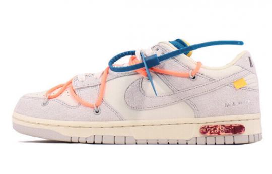 Кроссовки Nike Dunk Low Off-White Lot 19 DJ0950-119