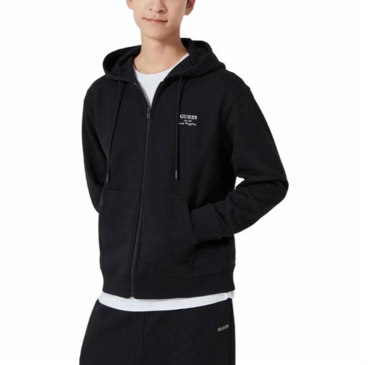Zip-hoodie GUESS (MO3K9400-BLK)