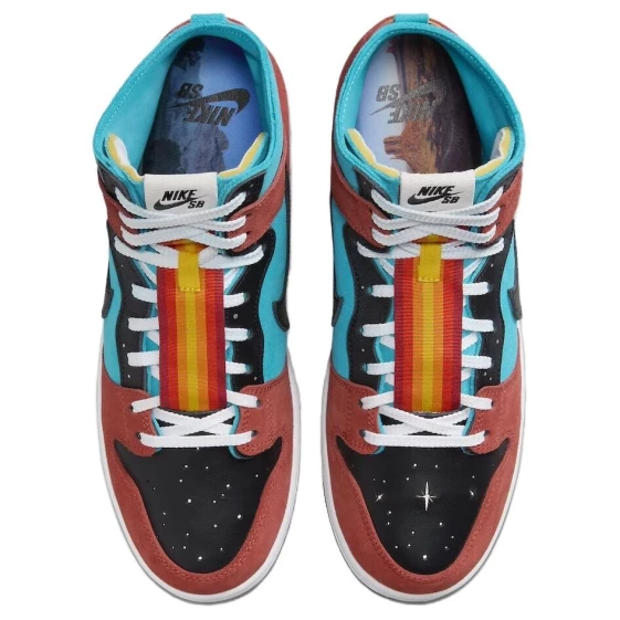 Для треккинга Nike Di’orr Greenwood X Dunk High SB Navajo Arts FQ1775-400