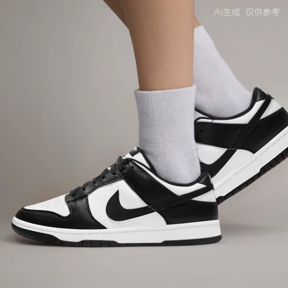 Для треккинга Nike Dunk Low 'Panda Black White' DD1391-100