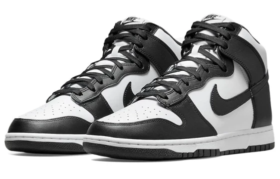 Для треккинга Nike Dunk High Panda Black White 2021/2024 DD1399-105