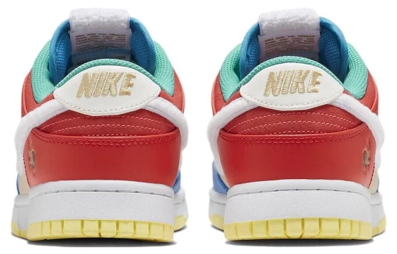 Nike Dunk Abrasion Resistant Low Top Skateboard Shoes Men's Black White DD1391-100(Team975-4流光星陨)