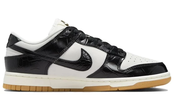 Для треккинга Nike Dunk Low Lx Black Croc Women's FJ2260-003