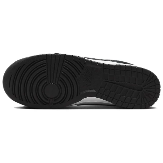 Nike Dunk Anti-Slip Wear-Resistant Low-Top Skateboard Shoes Unisex Black Gray Color DD1503-101（Team342-黑夜绮思S-BOX）