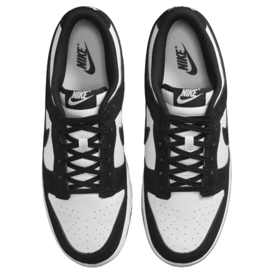 Nike Dunk Anti-Slip Wear-Resistant Low-Top Skateboard Shoes Unisex Black Gray Color DD1503-101（Team342-黑夜绮思S-BOX）