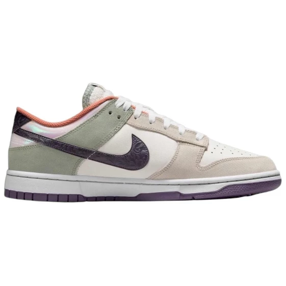 Для треккинга Nike Dunk Anti-Slip Wear-Resistant Low-Top Skateboard Shoes Men's White Green Purple HV5750-133