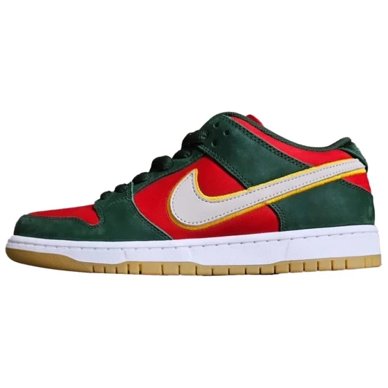 Для треккинга Nike SB Dunk Low PRM "Seattle Supersonics" FZ1287-300