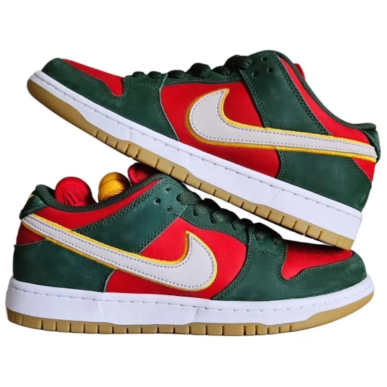 Для треккинга Nike SB Dunk Low PRM "Seattle Supersonics" FZ1287-300