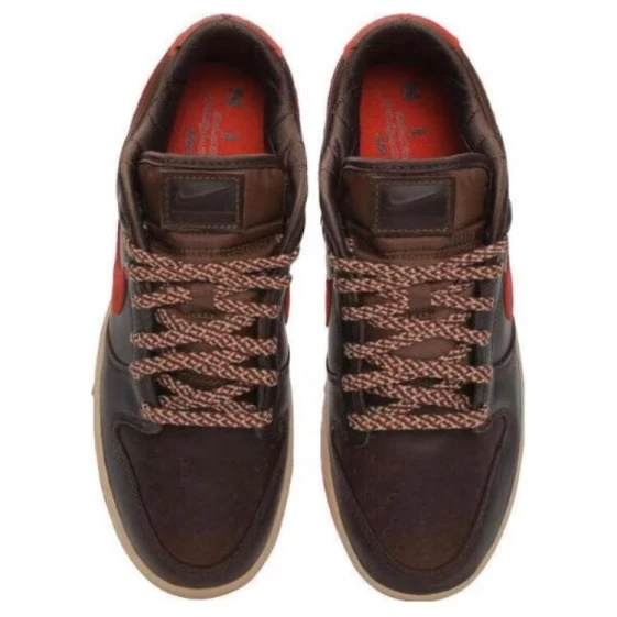 Для треккинга Nike Dunk Low Retro 'Cacao Wow Picante Red' HQ3448-262