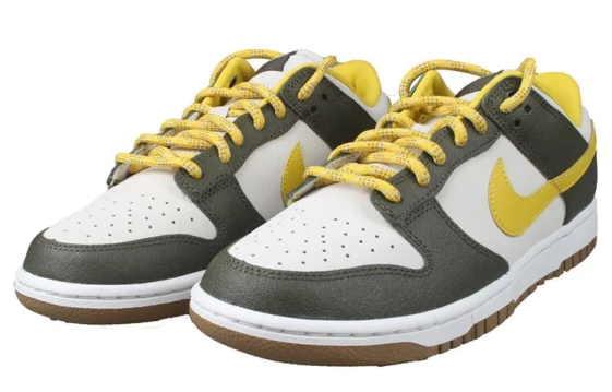 Для треккинга Nike Dunk Low Retro Premium Cargo Khaki Vivid Sulfur FV3629-371