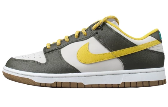 Для треккинга Nike Dunk Low Retro Premium Cargo Khaki Vivid Sulfur FV3629-371