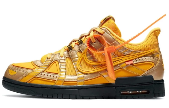 Для треккинга Nike Air Rubber Dunk 'Off-White University Gold' CU6015-700