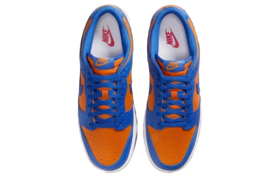 Для треккинга Nike Dunk Low Knicks DV0833-800