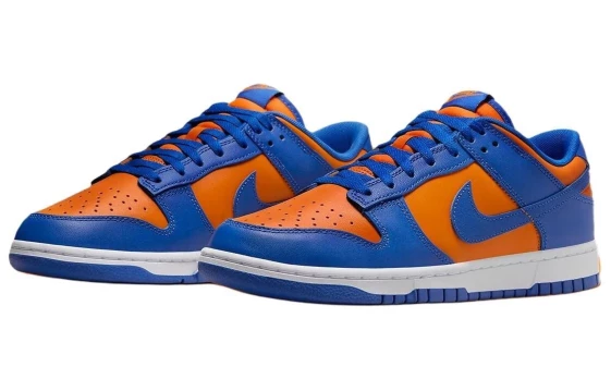 Для треккинга Nike Dunk Low Knicks DV0833-800