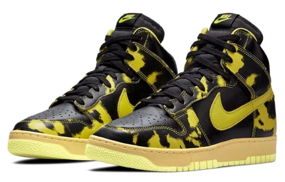 Для треккинга Nike Dunk High 1985 Sp Yellow Acid Wash DD9404-001