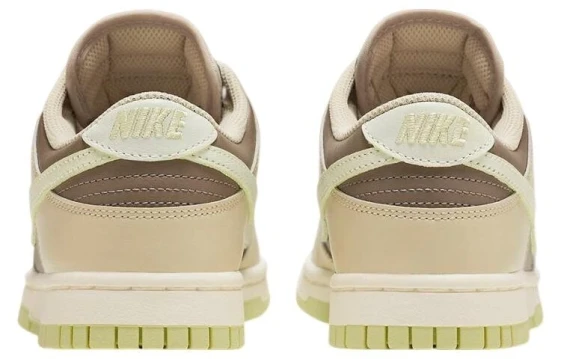 Nike Dunk Anti-Slip Wear-Resistant Low-Top Kids' Skateboarding Shoes Black White Teenagers CW1590-100(Team366-复古腰果花)