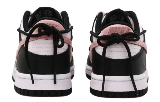 Nike Dunk Abrasion Resistant Low Top Skateboard Shoes Unisex White Pink IH0640-161(Team10- 可爱小狗)