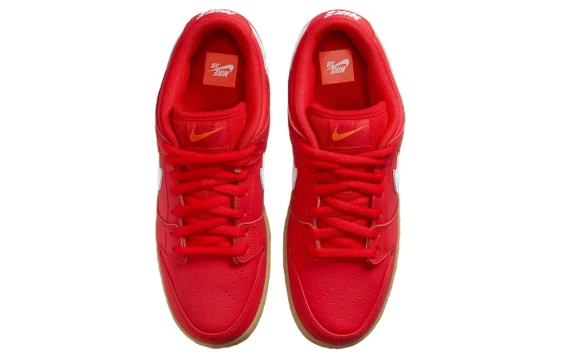 Для треккинга Nike Sb Dunk Low University Red Gum FJ1674-600