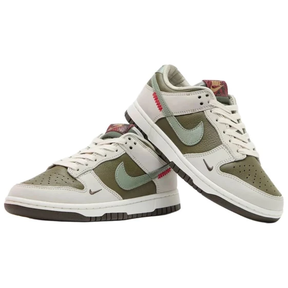 Для треккинга Nike Dunk Anti-Slip Wear-Resistant Low-Top Skateboard Shoes Unisex White Green HV5980-231