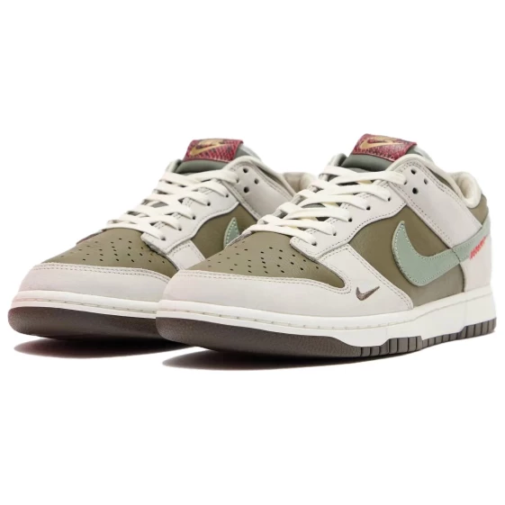 Для треккинга Nike Dunk Anti-Slip Wear-Resistant Low-Top Skateboard Shoes Unisex White Green HV5980-231