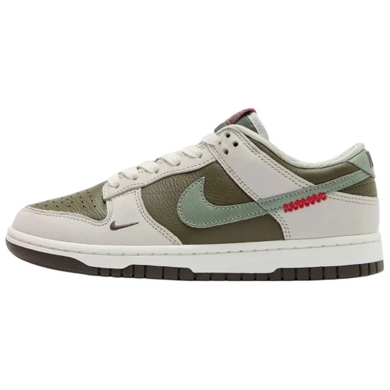 Для треккинга Nike Dunk Anti-Slip Wear-Resistant Low-Top Skateboard Shoes Unisex White Green HV5980-231