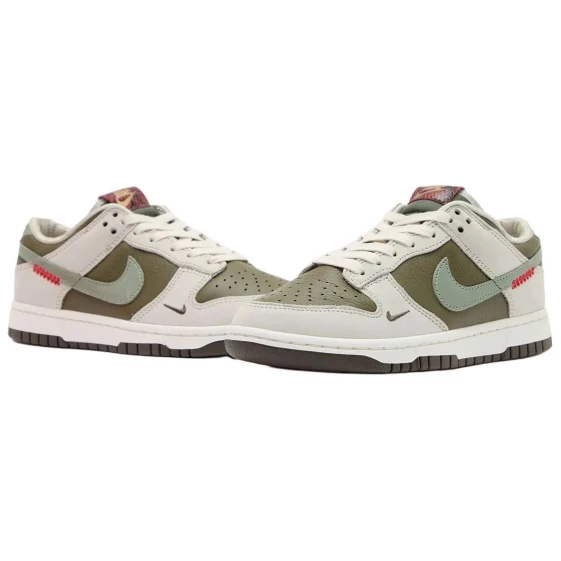 Для треккинга Nike Dunk Anti-Slip Wear-Resistant Low-Top Skateboard Shoes Unisex White Green HV5980-231