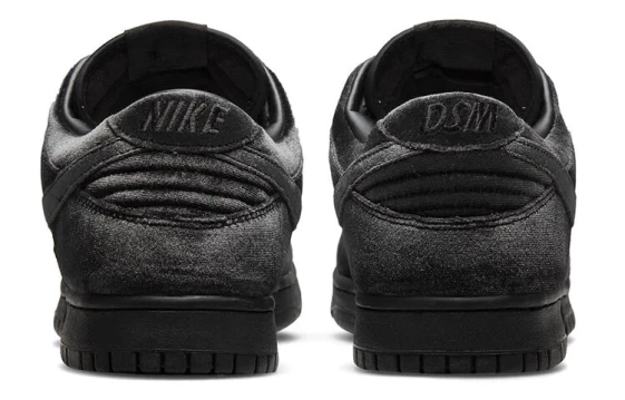 Для треккинга Dover Street Market X Nike Dunk Low Black Velvet DH2686-002