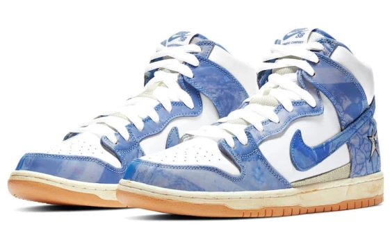 Для треккинга Carpet Company X Nike SB Dunk High Royal Pulse CV1677-100