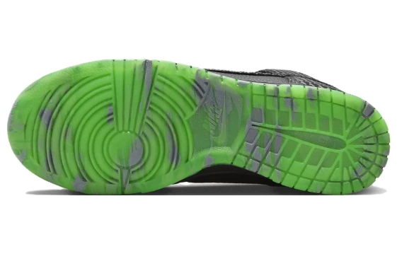 Nike Dunk Anti-Slip Wear-Resistant Low-Top Skateboard Shoes Unisex Blue Black DD1391-100(Team44-古纹墨色)