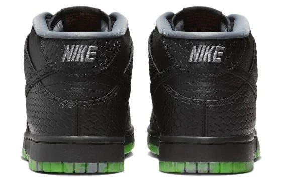 Nike Dunk Anti-Slip Wear-Resistant Low-Top Skateboard Shoes Unisex Blue Black DD1391-100(Team44-古纹墨色)