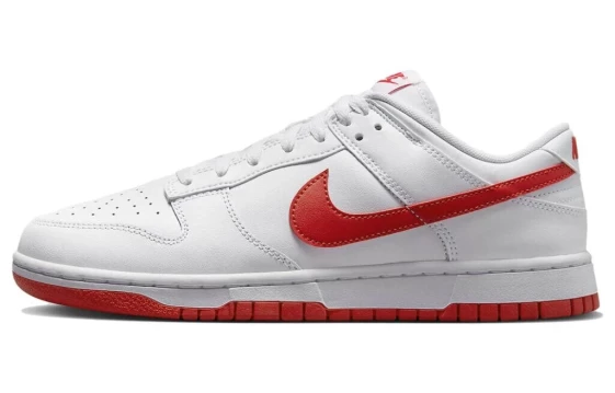 Для треккинга Nike Dunk Low Retro White Picante Red DV0831-103
