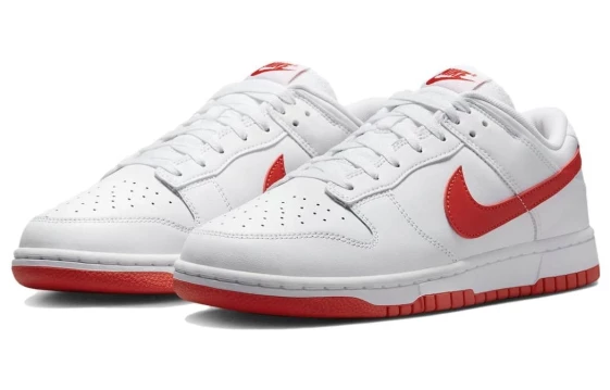 Для треккинга Nike Dunk Low Retro White Picante Red DV0831-103