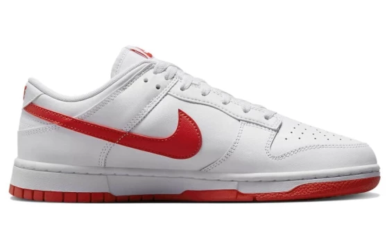 Для треккинга Nike Dunk Low Retro White Picante Red DV0831-103