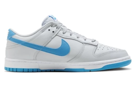 Для треккинга Nike Dunk Low Retro Pure Platinum Blue Lightning DV0831-001