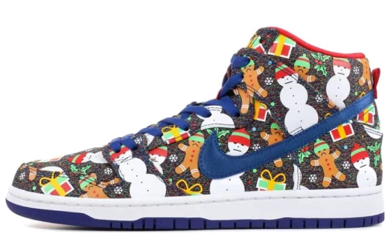 Для треккинга Nike SB Dunk High Concepts Ugly Christmas Sweater 2017 881758-446