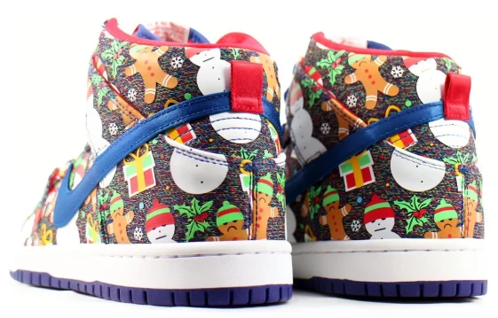 Для треккинга Nike SB Dunk High Concepts Ugly Christmas Sweater 2017 881758-446